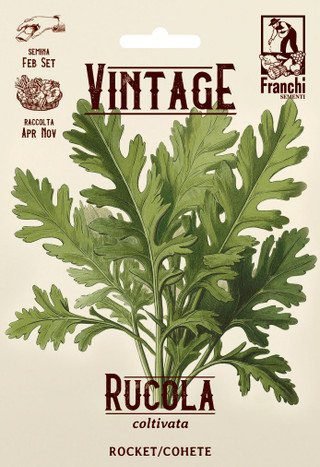 Rocket Vintage Cultivated Seeds Italian Wild Rocket (Arugula)