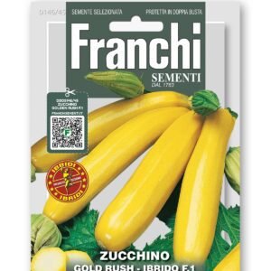 Courgette Seeds Gold Rush F1 | Bright Yellow Zucchini