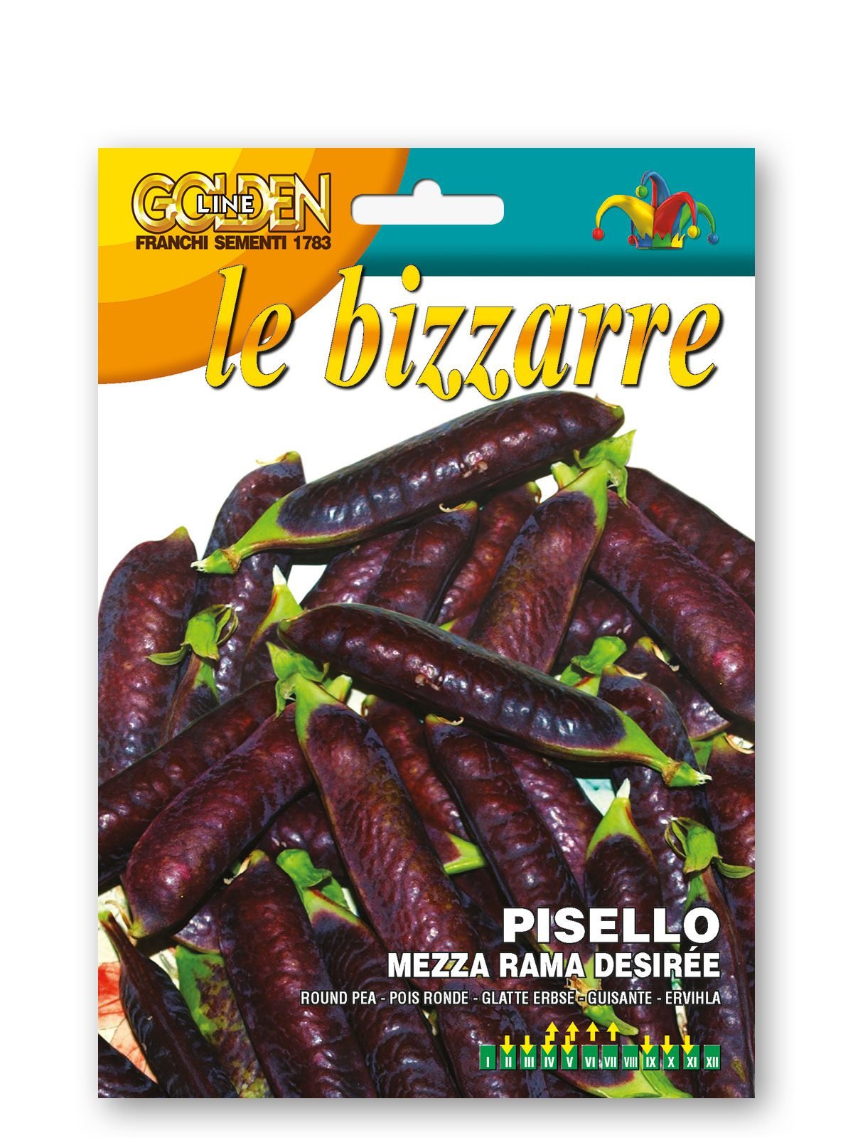 Desiree PurplePodded Pea Seeds | Early HalfTall Variety