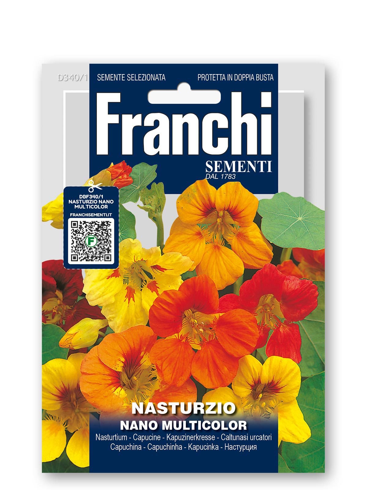 Dwarf Nasturtium Multicolour